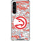 NBA Atlanta Hawks Digi Camo Galaxy S24 FE Clear Case